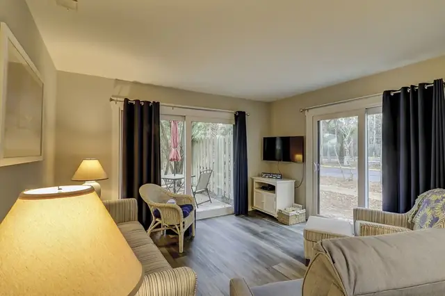 Living room at Coligny Villas 1